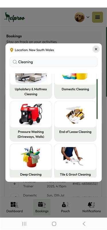 1. Find a Service